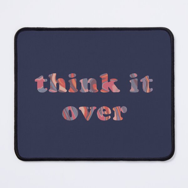Item preview, think it over designed and sold by makistickers.