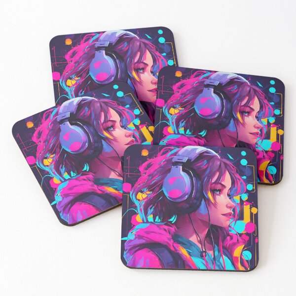 Item preview, Neon Gamer Girl Vibes designed and sold by Tom-Johnson.