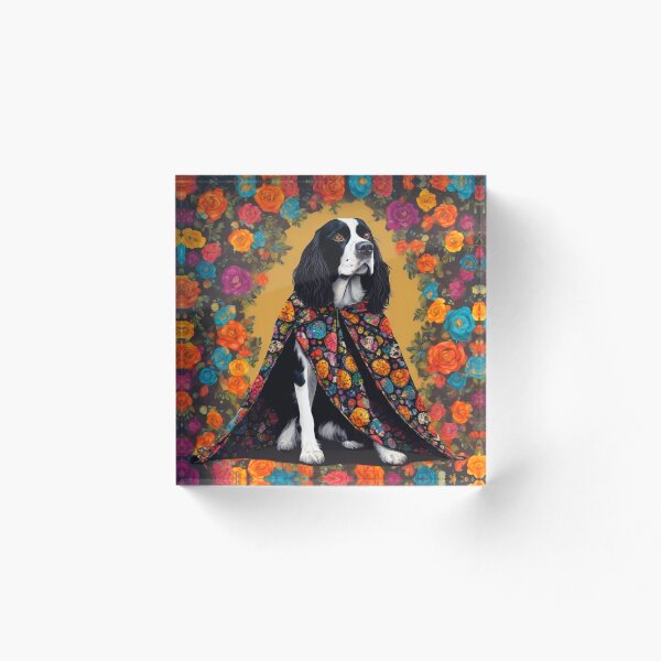 Item preview, Springer Spaniel Inglés con capa designed and sold by Steph Anne Best.