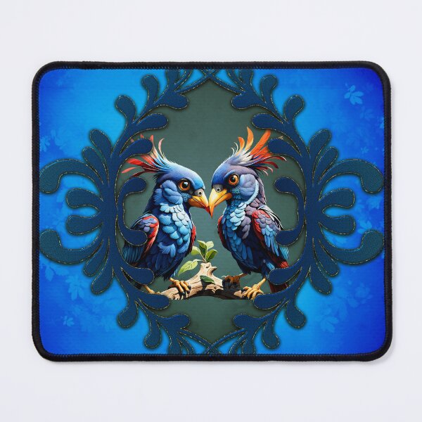 Item preview, Fantasy birds in love. designed and sold by nicky2342.
