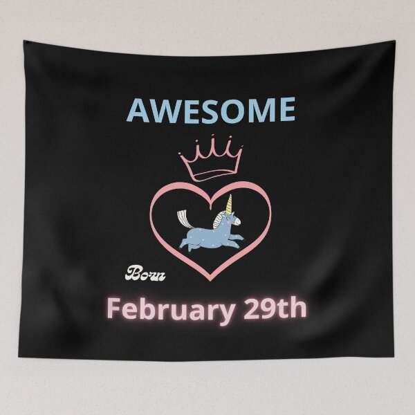 Item preview, Rare person born on February 29 designed and sold by NexCreation.