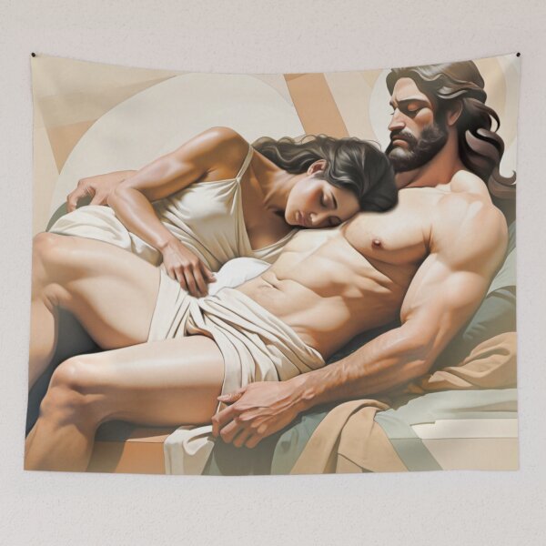 Item preview, Samson and Delilah designed and sold by Sanctum Icons.