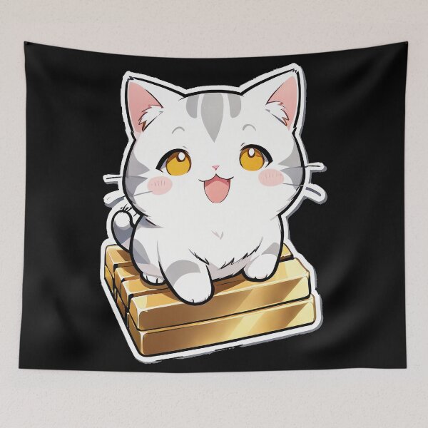 Item preview, Kawaii Rich Cat designed and sold by duke818.
