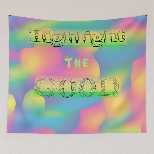 Item preview, Highlight THE GOOD – Inspiring Quote  designed and sold by JJayCreative.