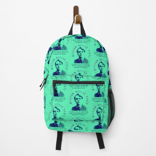 Item preview, William Butler Yeats portrait and quote: The best lack all conviction, while the worst are full of passionate intensity. designed and sold by artbleed.