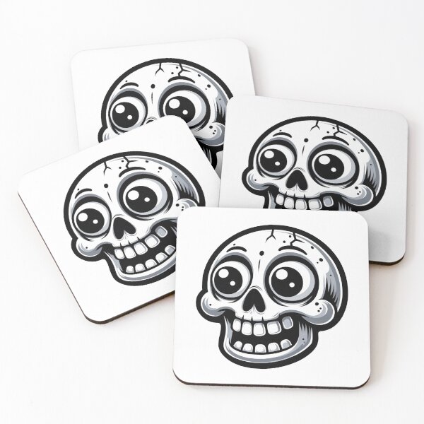 Item preview, funny skull face designed and sold by FerdiEverywhere.
