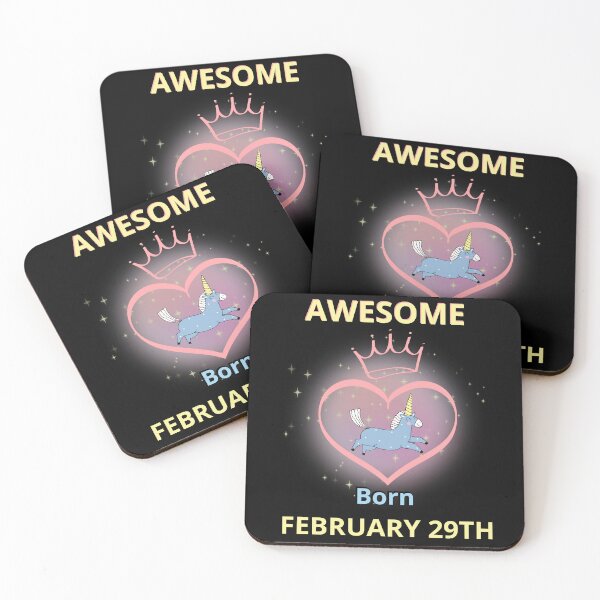 Item preview, Awesome born February 29th designed and sold by NexCreation.
