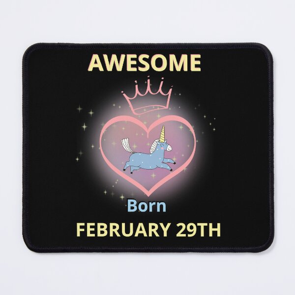 Item preview, Awesome born February 29th designed and sold by NexCreation.
