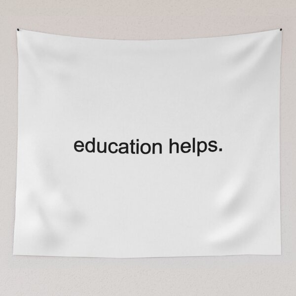 Item preview, Education Helps designed and sold by Picasmus Tees.