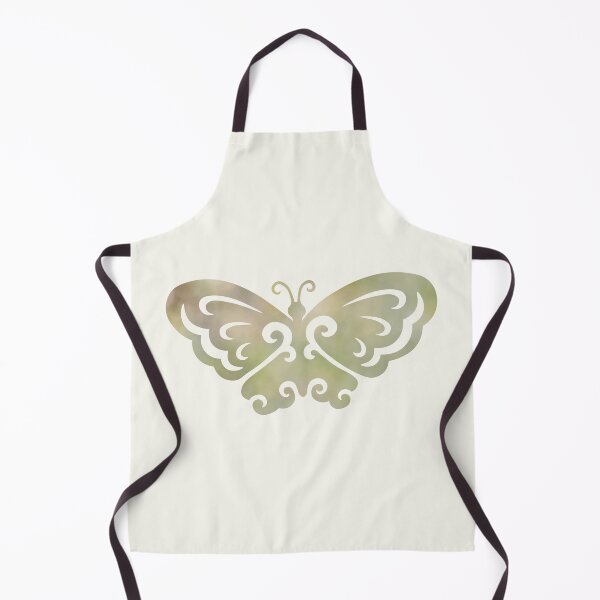 Item preview, Butterfly Artistic Silhouette Design with Green Blur designed and sold by Bekah Grace.