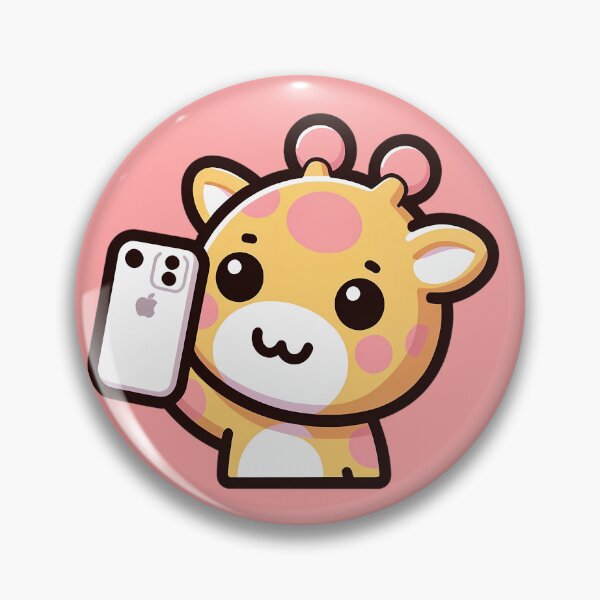 Item preview, Cute Giraffe Taking a Selfie designed and sold by PeelZinc.