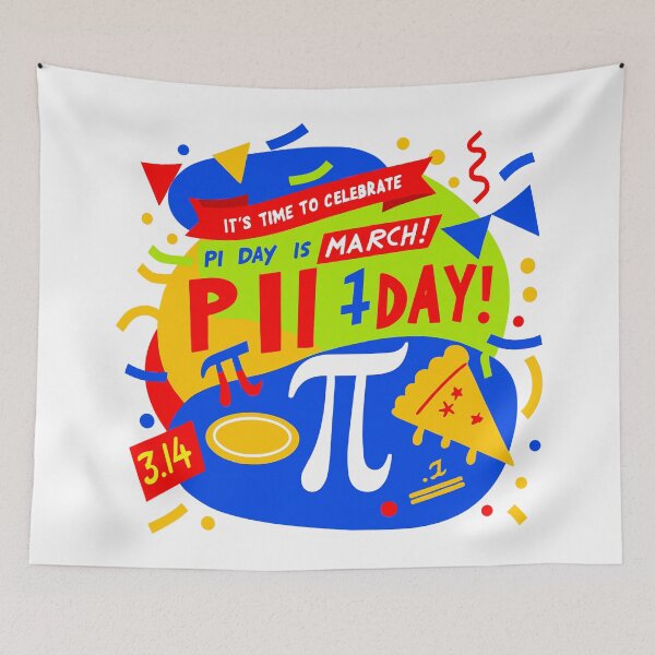 Item preview, Celebrate Infinite Fun - Happy Pi Day March 14th, It's Time to Celebrate Pi Day is March 14th! designed and sold by FEBRICAST.