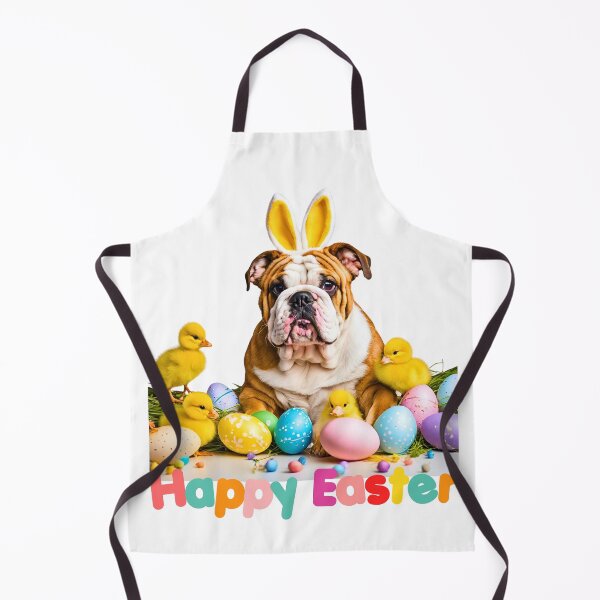 Item preview, Happy Easter English Bulldog Bunny designed and sold by Fredster1966.