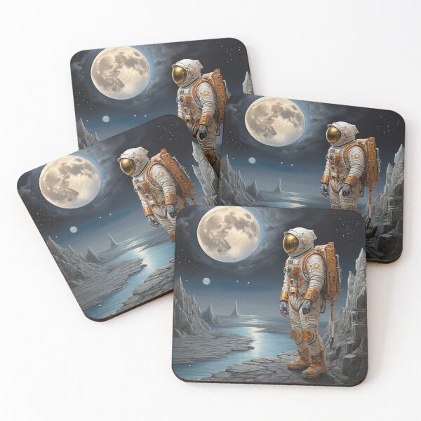 Item preview, Phosphorescent moon miner. designed and sold by Cherryblossom50.