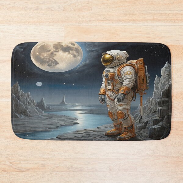 Item preview, Phosphorescent moon miner. designed and sold by Cherryblossom50.