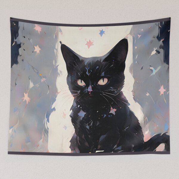 Item preview, Black cat designed and sold by KiraChie.