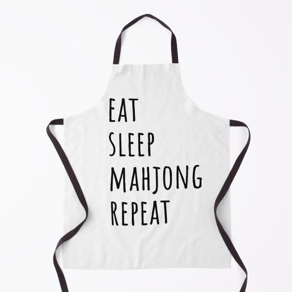Item preview, Eat Sleep Mahjong Repeat designed and sold by EmeraldeaArt.