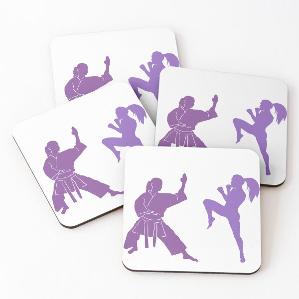 Item preview, Karate between two girls designed and sold by Pixelaire.