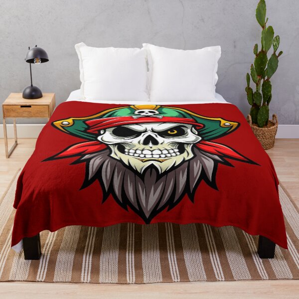 Item preview, graffiti style pirate skull designed and sold by Arextr.
