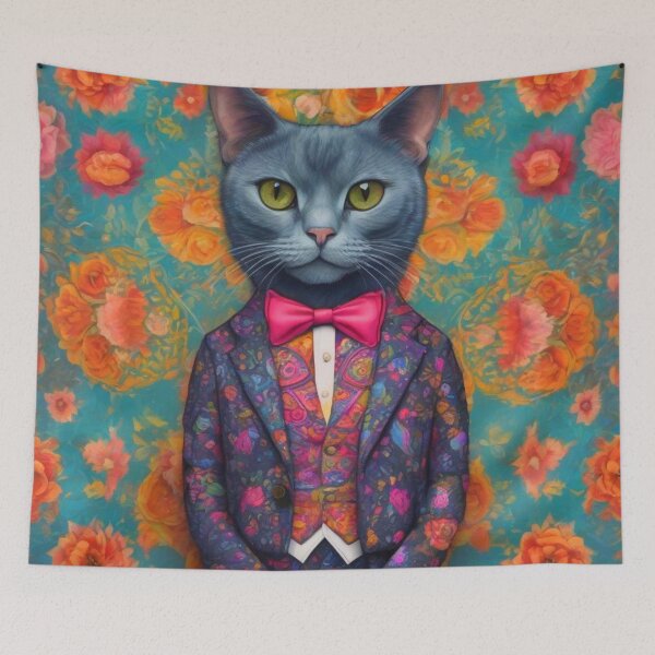 Item preview, Dapper Russian Blue designed and sold by Steph Anne Best.