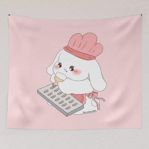 Item preview, Mami Rabbit Baking Cookies | Bunniesmee T-Shirt designed and sold by bunniesmee.