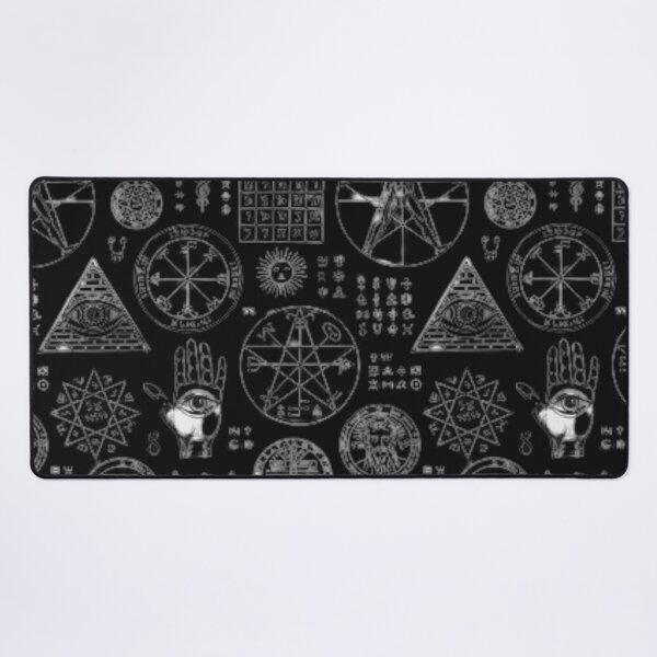 Item preview, Mystery Symbols, eye of knowledge, Phi symbol, symbols designed and sold by abeautifulife.