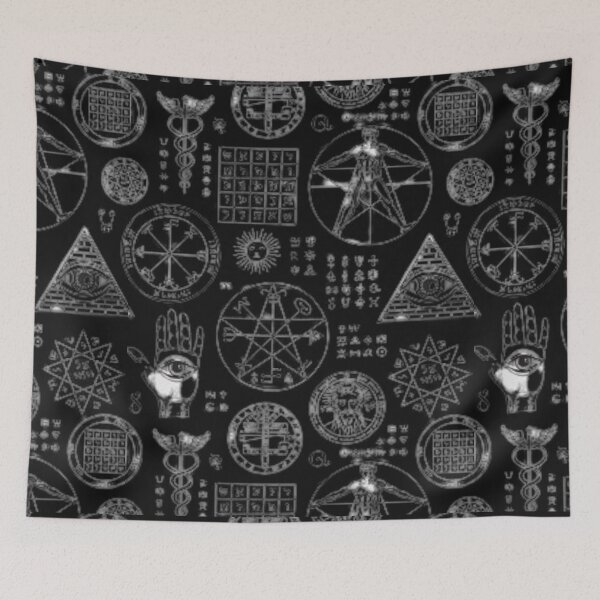 Item preview, Mystery Symbols, eye of knowledge, Phi symbol, symbols designed and sold by abeautifulife.