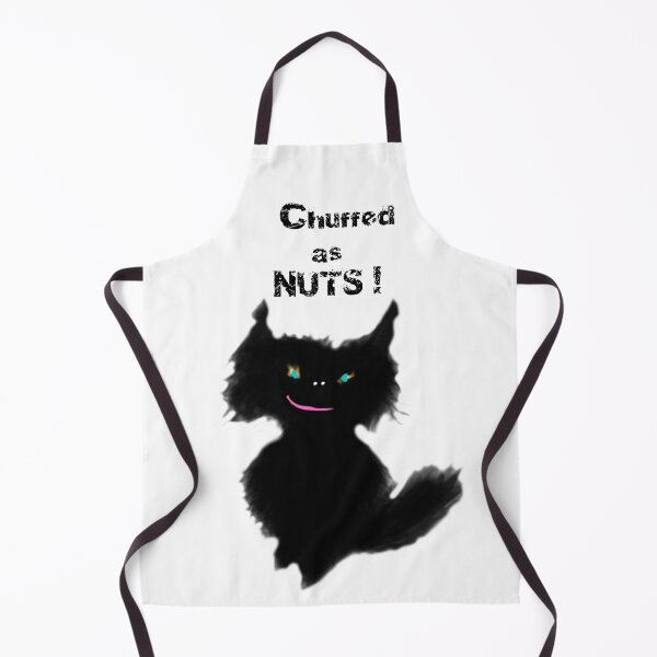 Item preview, Nutty - Black kitten "Chuffed as Nuts," designed and sold by IDoMatterROSASS.