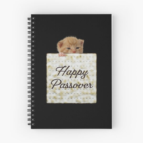 Item preview, Passover Matzo Illustration & Baby Cat - Happy Passover Text designed and sold by OG-Graphics.