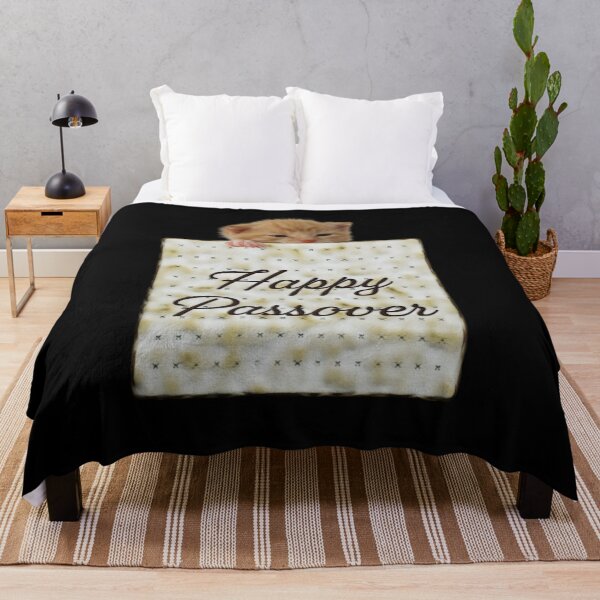 Item preview, Passover Matzo Illustration & Baby Cat - Happy Passover Text designed and sold by OG-Graphics.