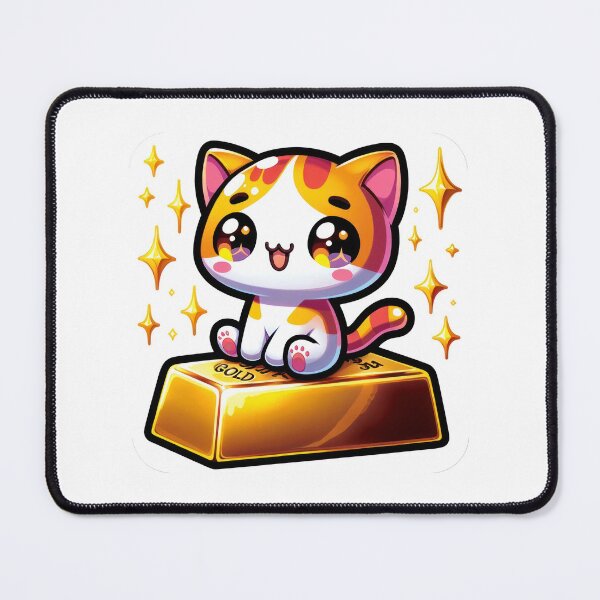 Item preview, Cat On A Gold Bar designed and sold by duke818.
