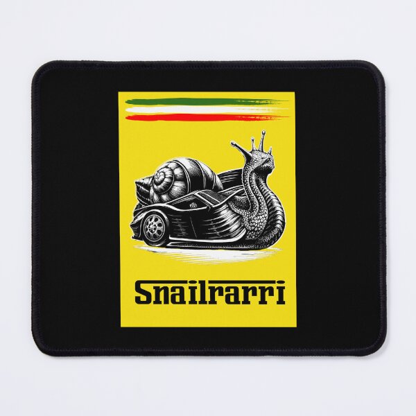 Item preview, Turbo snail Ferrari Snailrarri  funny parody designed and sold by Inayvision.