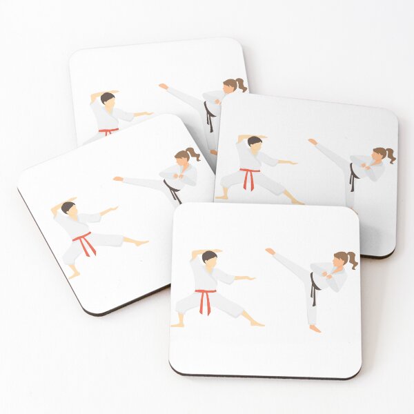 Item preview, Karate between two girls designed and sold by Pixelaire.