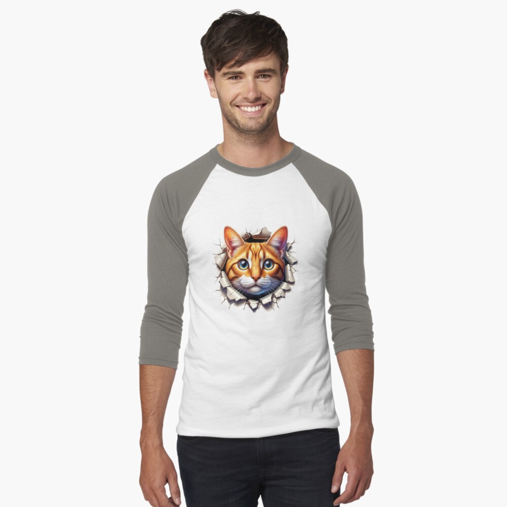 Item preview, Baseball ¾ Sleeve T-Shirt designed and sold by nncreator.
