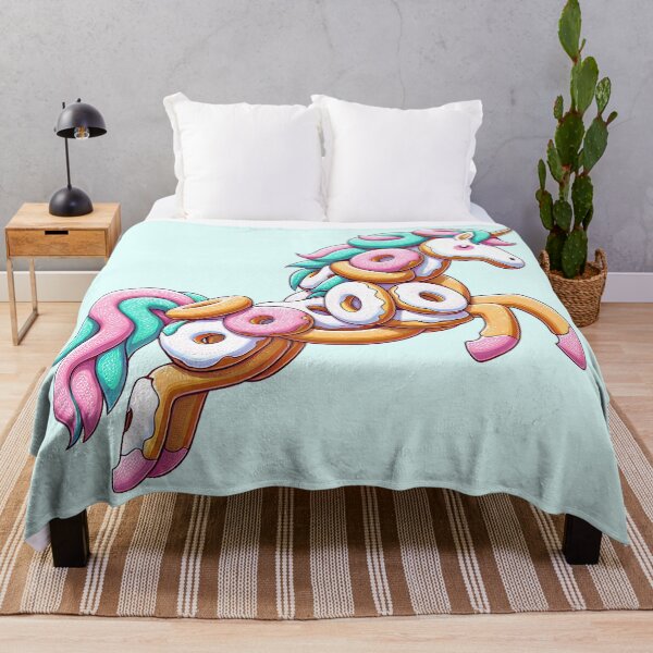 Item preview, Unicorn Doughnut: Sweet Wonderland: Unicorn with Frosting and Colorful Donuts designed and sold by zzz888.