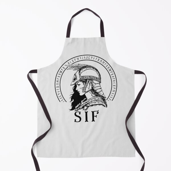Item preview, Sif Viking Goddess of Norse Mythology with runes designed and sold by Lady-Frost.