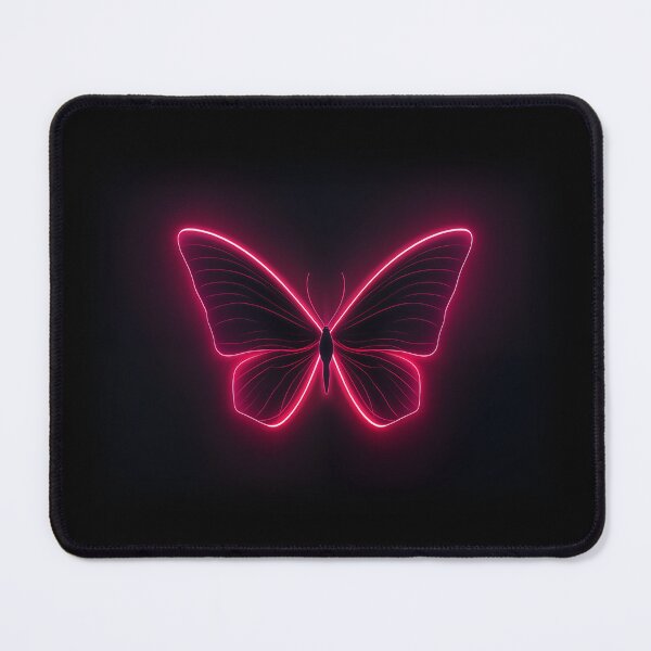 Item preview, Neon Flutter: The Pink Butterfly designed and sold by unimuse.