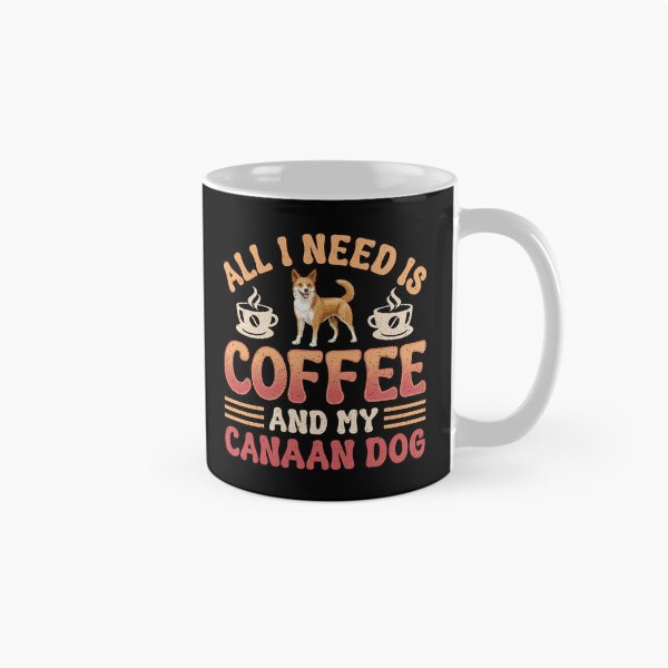 Item preview, Canaan Dog And Coffee Lover designed and sold by eclecTEEq.