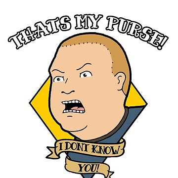 "That's My Purse, I Don't Know You - Bobby v2 traditional tattoo style