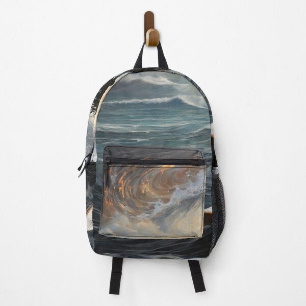 Item preview, Mysterious figure of a female surfer. designed and sold by Cherryblossom50.