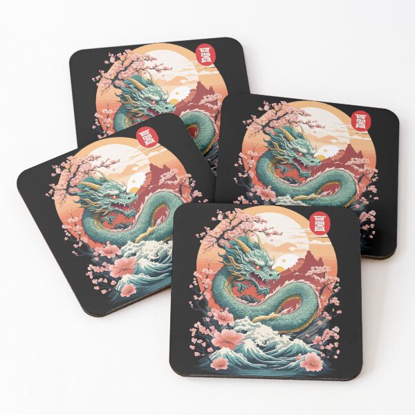 Item preview, Japanese Dragon Tattoo Aesthetic Streetwear designed and sold by LuminOrb.