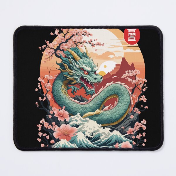Item preview, Japanese Dragon Tattoo Aesthetic Streetwear designed and sold by LuminOrb.