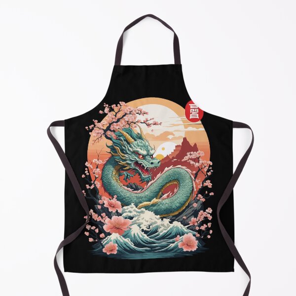 Item preview, Japanese Dragon Tattoo Aesthetic Streetwear designed and sold by LuminOrb.