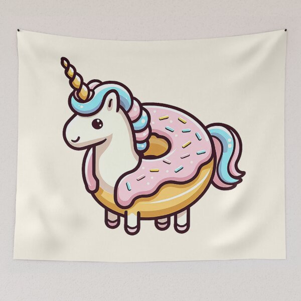Item preview,  Sweet Unicorn Doughnut designed and sold by zzz888.