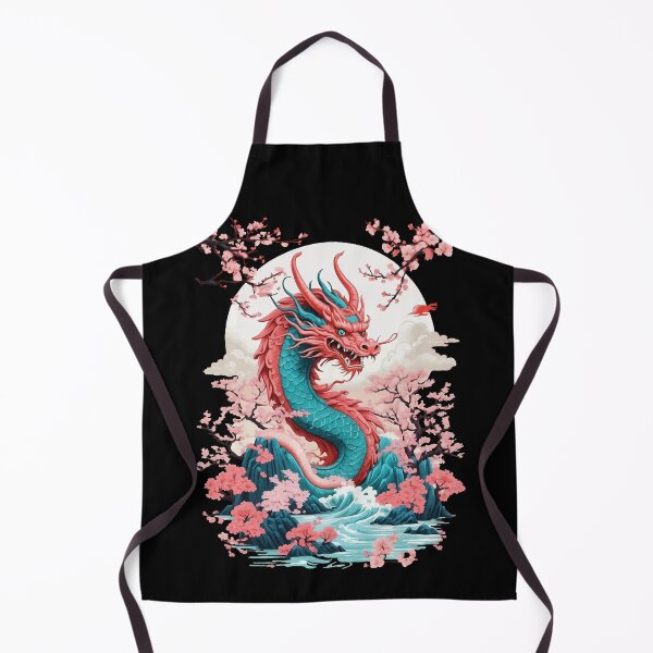 Item preview, Japanese Dragon Aesthetic Streetwear Design designed and sold by LuminOrb.
