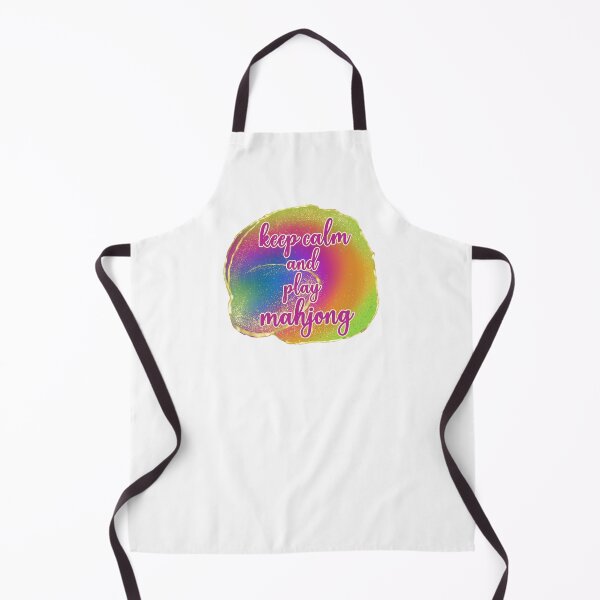 Item preview, Keep Calm and Play Mahjong in Watercolor Elegance designed and sold by EmeraldeaArt.