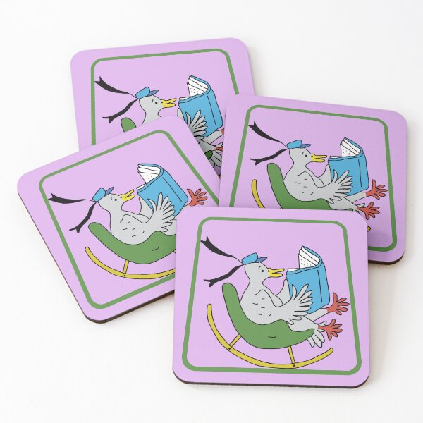 Item preview, Seagull reading book designed and sold by Eolithic.