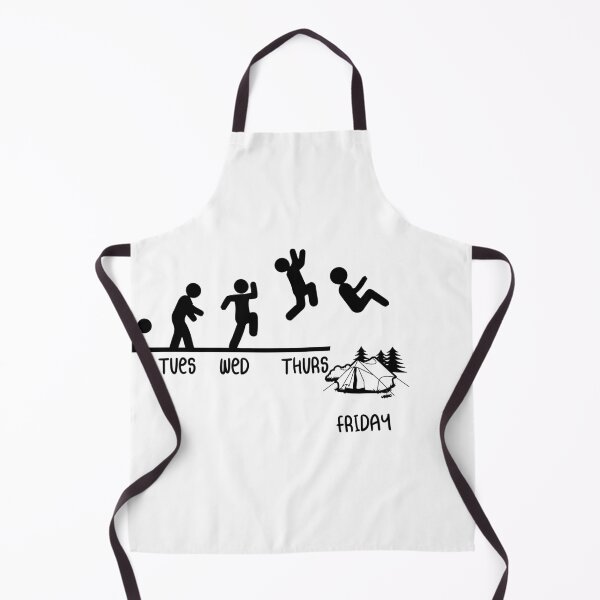 Item preview, Monday Tuesday Wednesday Thursday Friday camping funny designed and sold by Luckyart5.