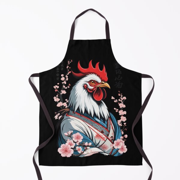 Item preview, Samurai image retro design rooster martial arts designed and sold by LuminOrb.