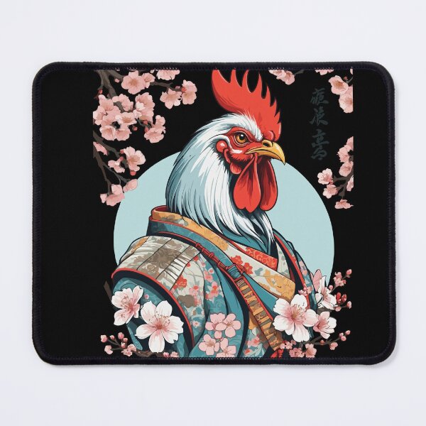Item preview, Chicken Samurai Retro Vintage Aesthetic Design designed and sold by LuminOrb.